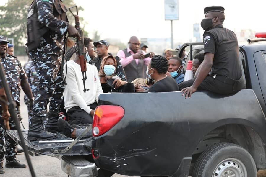 arbitrary arrests of activists